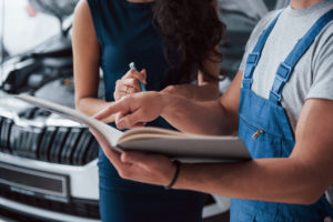 Verkauf eines kaputten Autos